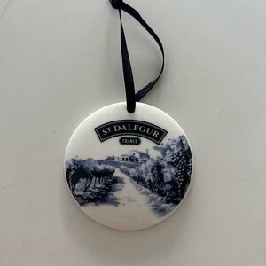 Decorative White and Black Ornament